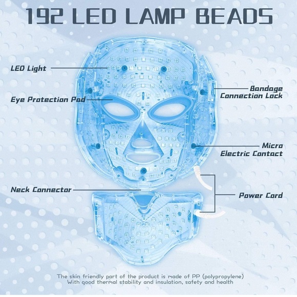 X8 Multi-Purpose LED PHOTON Skincare Mask | Non-Surgical Solution LED Treatment - Picture 4 of 16